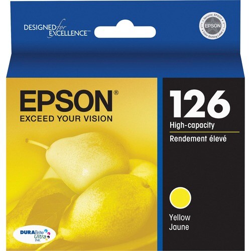 Cartouche d'encre d'origine Epson DURABrite 126 - Jet d'encre - Jaune