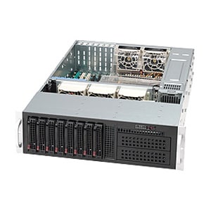 CSE-835TQ-R920B 3U RM 8BAY BLACK 920W RPS
