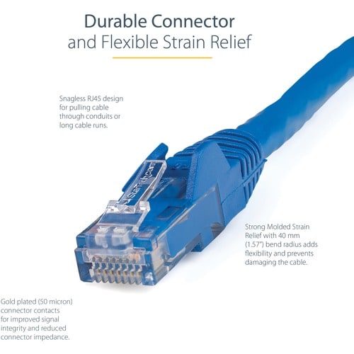 Cable Ethernet CAT6 de 10,7 m de StarTech.com