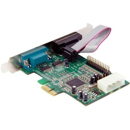 Carte combo série parallèle PCIe 2S1P StarTech.com : ajoutez 1 port parallèle et 2 ports RS