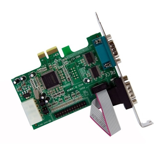 Carte combo série parallèle PCIe 2S1P StarTech.com : ajoutez 1 port parallèle et 2 ports RS