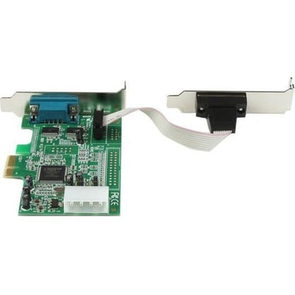 Carte série PCI Express à 2 ports à profil bas StarTech.com - 16550 - Ajoutez 2 ports de haut
