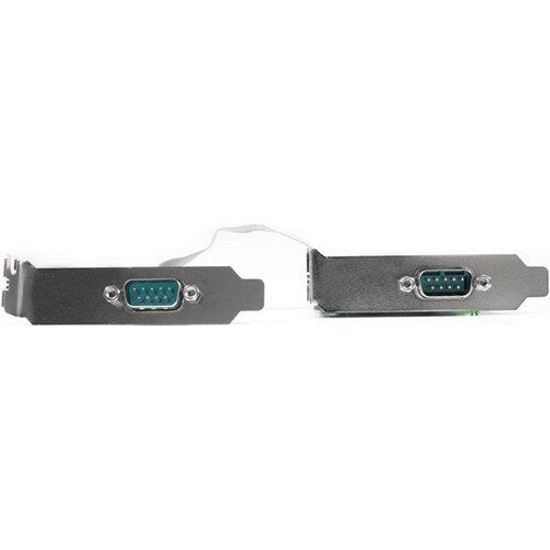 Carte série PCI Express à 2 ports à profil bas StarTech.com - 16550 - Ajoutez 2 ports de haut