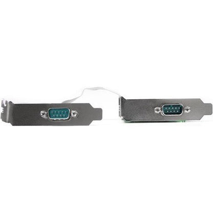 Carte série PCI Express à 2 ports à profil bas StarTech.com - 16550 - Ajoutez 2 ports de haut