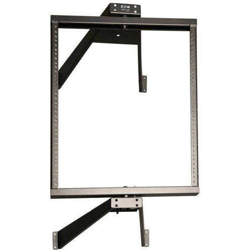 ARMOIRE RACK OUVERTE PIVOTANTE À MONTAGE MURAL 12U À CHARNIÈRES