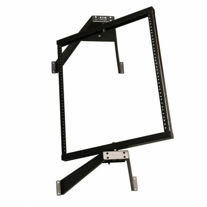 ARMOIRE RACK OUVERTE PIVOTANTE À MONTAGE MURAL 12U À CHARNIÈRES