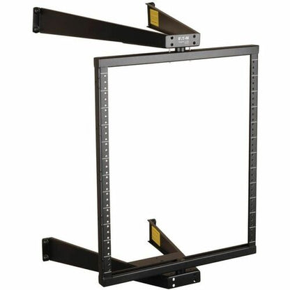 ARMOIRE RACK OUVERTE PIVOTANTE À MONTAGE MURAL 12U À CHARNIÈRES