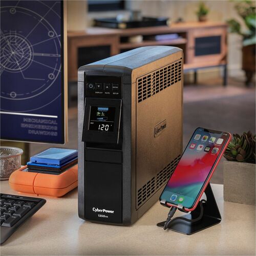 CyberPower CyberPower UPS Systems CP1350PFCLCD PFC Sinewave - Capacité