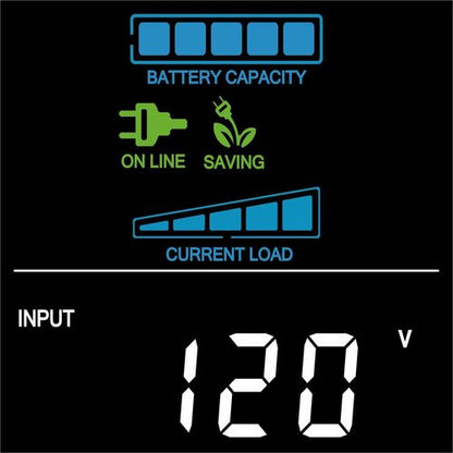 CyberPower CyberPower UPS Systems CP1350PFCLCD PFC Sinewave - Capacité