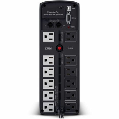 Cyber Power CyberPower PFC Sinewave CP1500PFCLCD - Capacidad: 1500 VA / 1000 W