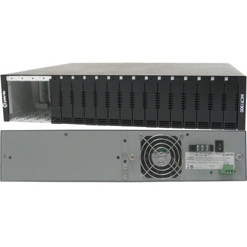 Perle MCR1900-DC Media Converter Chassis"