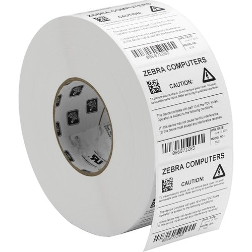 Zebra Z-Ultimate 3000T Thermal Label - 1 1/2\" (38.10 mm) Width x 1/2\" (12.70 m