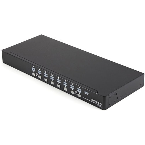 CONMUTADOR KVM USB DE 16 PUERTOS PARA MONTAJE EN RACK 1U CON CABLE OSD