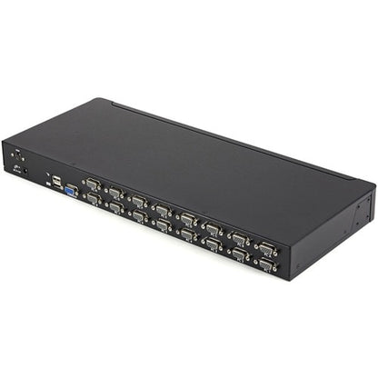 CONMUTADOR KVM USB DE 16 PUERTOS PARA MONTAJE EN RACK 1U CON CABLE OSD