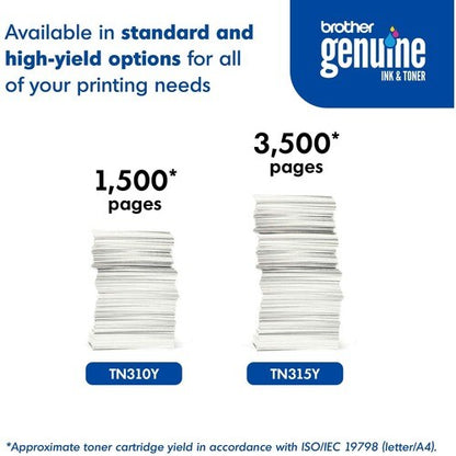 YELLOW TONER CARTRIDGE FOR .HL4150CDN HL4570CDW HL4570CD