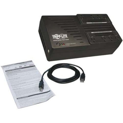 Tripp Lite by Eaton AVR700U 700 VA Desktop UPS - Desktop - 2 Minute St