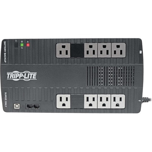 Tripp Lite by Eaton AVR700U 700 VA Desktop UPS - Desktop - 2 Minute St