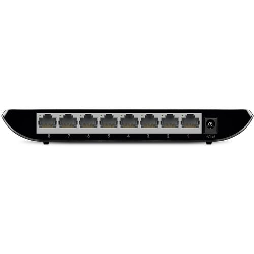 COMMUTATEUR GIGABIT 8 PORTS 10/100/1000 RJ45 TL-SG1008D BOÎTIER PLASTIQUE