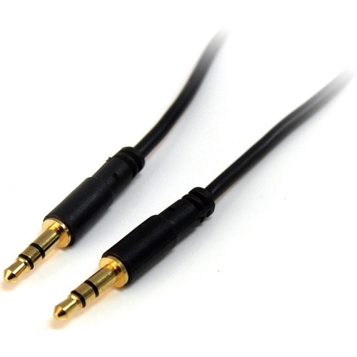 Câble audio stéréo fin StarTech.com de 3 m (10 pi) avec jack 3,5 mm