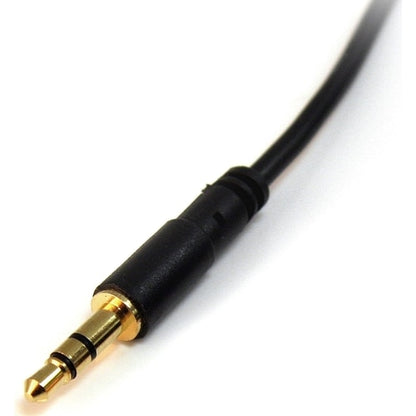 StarTech.com 15 ft Slim 3.5mm Stereo Audio Cable