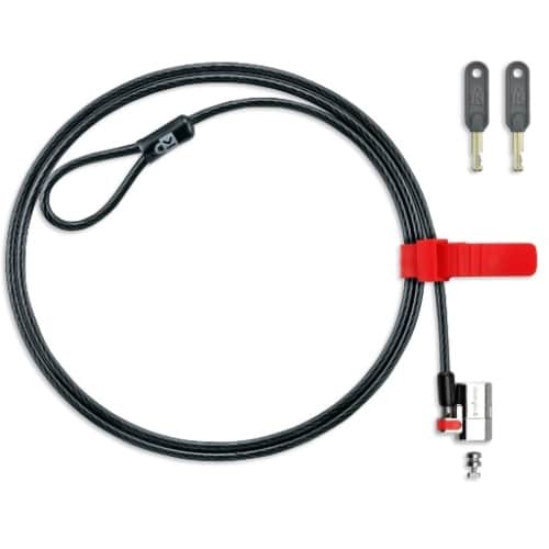 Kensington ClickSafe K64639M Cable Lock - 4.9 ft (1.50 m) Dia) Cable - Master Ke