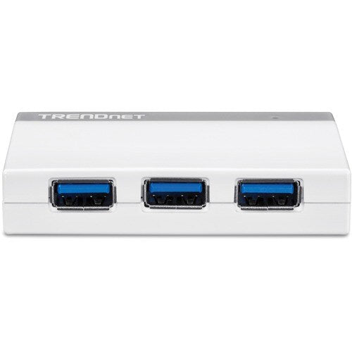 TRENDnet 4-Port USB 3.0 Compact Mini Hub with Built in USB 3.0 Cable,