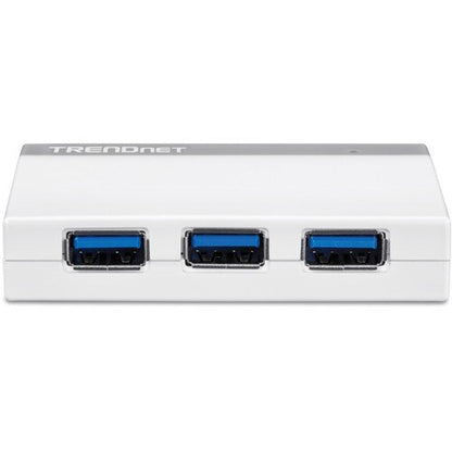 TRENDnet 4-Port USB 3.0 Compact Mini Hub with Built in USB 3.0 Cable,