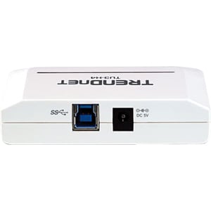 TRENDnet 4-Port USB 3.0 Compact Mini Hub with Built in USB 3.0 Cable,