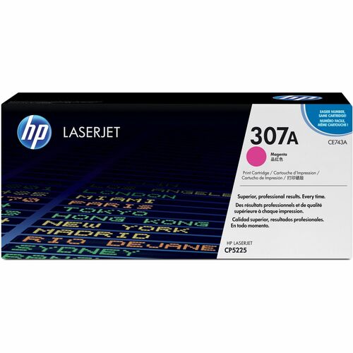 Cartucho de tóner láser original HP 307A (CE743A) - Paquete individual