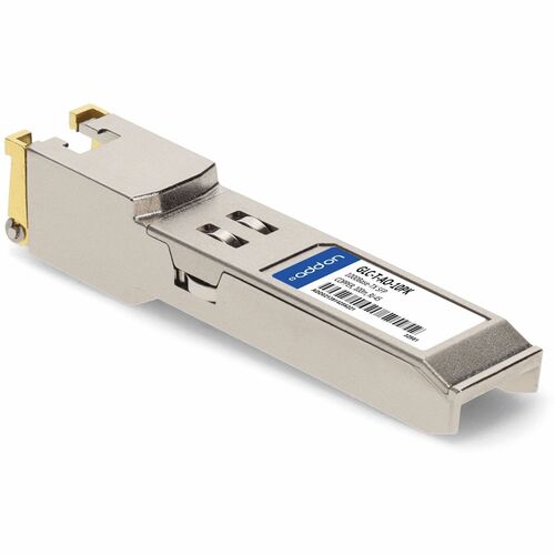 AddOn Cisco GLC-T Compatible 1000Base-TX SFP 10pack tray - 1 x RJ-45 1000Base-T LAN - 10