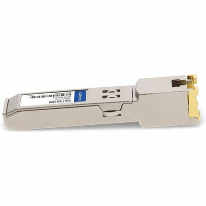 AddOn Cisco GLC-T Compatible 1000Base-TX SFP 10pack tray - 1 x RJ-45 1000Base-T LAN - 10