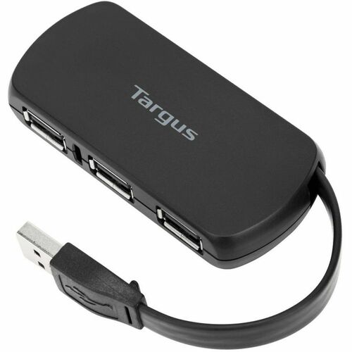 Concentrador USB Targus ACH114US de 4 puertos - USB tipo A - 4 puertos USB - 4 puertos USB 2.0 - PC, Mac
