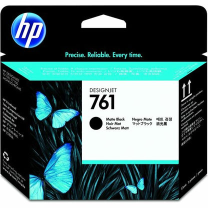 HP 761 (CH648A) Original Inkjet Printhead - Single Pack - Matte Black - 1 Each -
