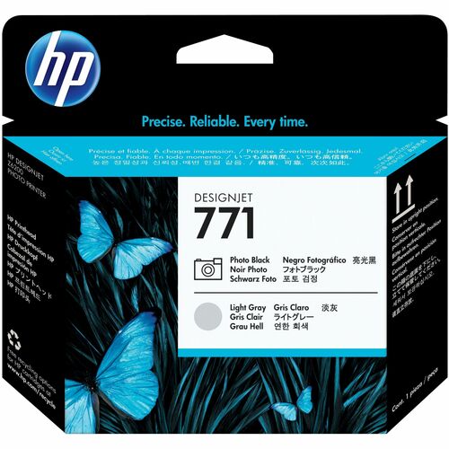 Cabezal de impresión de inyección de tinta original HP 771 (CE020A) - Paquete individual - Ph