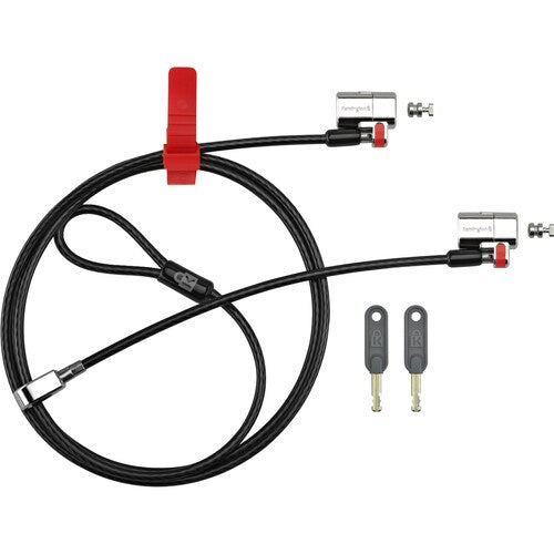 Kensington ClickSafe Twin Cable Lock - 5.7 ft