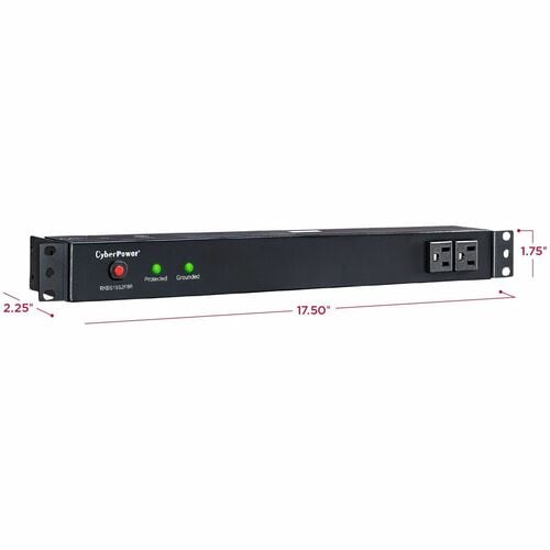 Cyber Power CyberPower Rackbar Surge Suppressor RM 1U RKBS15S2F8R 15A