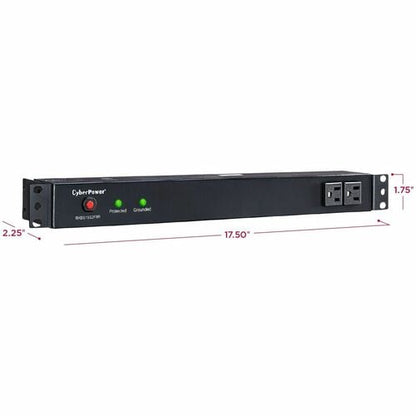 Cyber Power CyberPower Rackbar Surge Suppressor RM 1U RKBS15S2F8R 15A