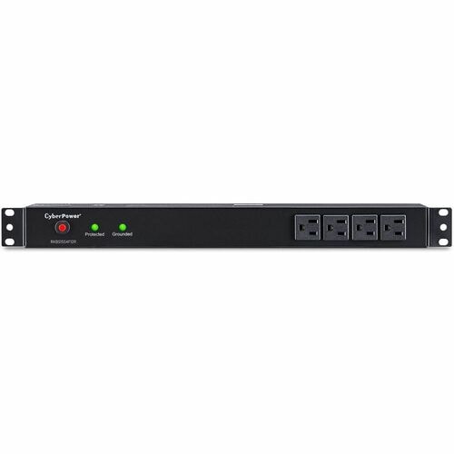 Cyber Power CyberPower Rackbar Surge Suppressor RM 1U RKBS15S4F12R 15A