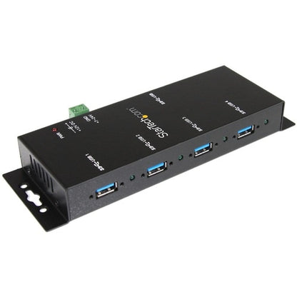 StarTech.com 4 Port Industrial USB 3.0 Hub - 5Gbps - Mountable