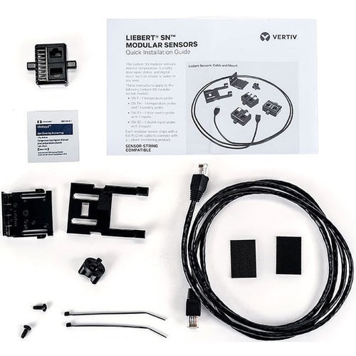 Sensor Vertiv Liebert SN-TH: de 5 °C (41 °F) a 55 °C (131 °F), del 10 % al 95 %