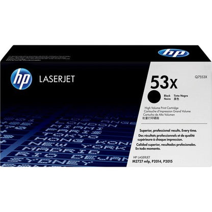 HP 53A Original Laser Toner Cartridge - Black - 1 Each - 300