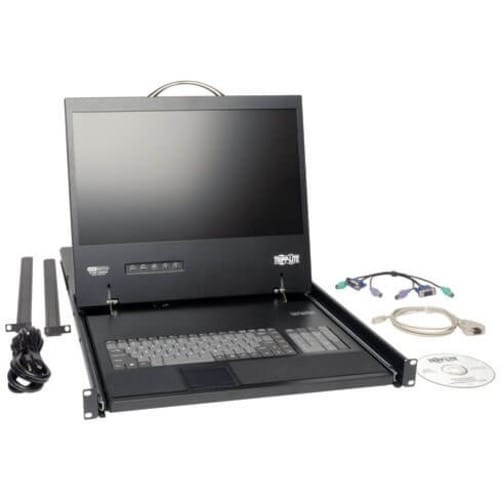 8PORT CAT5  19IN CONSOLE KVM
