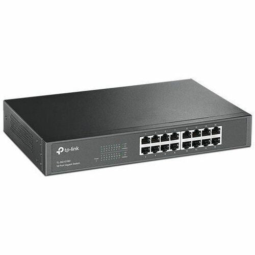TL-SG1016D CONMUTADOR DT/RM RJ45 DE 16 PUERTOS 10/100/1000 M CON CAJA METÁLICA