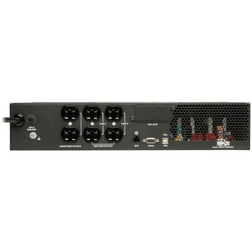 Tripp Lite SmartPro 1000RM2U UPS - 1000VA/700W - 9 Minute Full Load - 6 x NEMA 5-15R