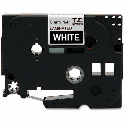 6MM WHITE ON BLACK TAPE FOR MULTI 25 P-TOUCH