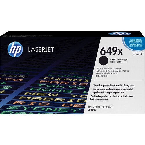Cartouche de toner noir CE260XC pour imprimante laser CLR CP4525