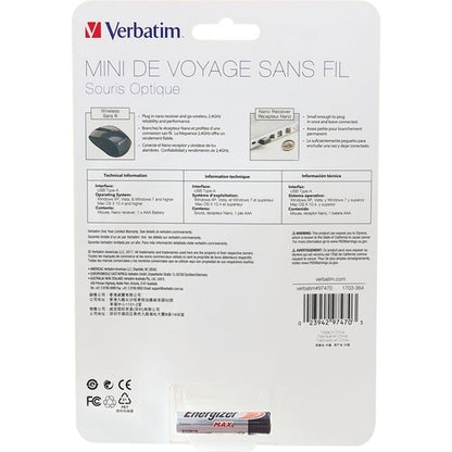 SOURIS OPTIQUE DE VOYAGE WL MINI MULTI 6