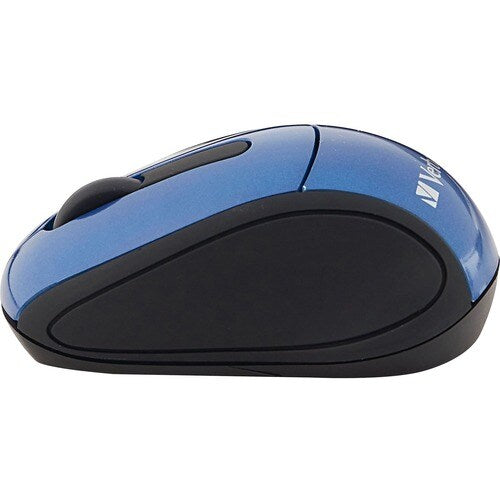 Mini-souris optique de voyage sans fil Verbatim - Bleue - Optique