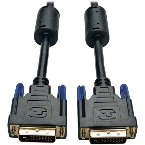 Cable para monitor digital TMDS de enlace dual DVI de 3 pies de Tripp Lite, blindado, DVI-D M/M, 3 pies - 3 pies (0,91