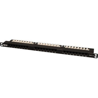 Tripp Lite 24-Port Cat6 Cat5 Patch Panel Rackmount 568A/B 110 Punch down RJ45 0.